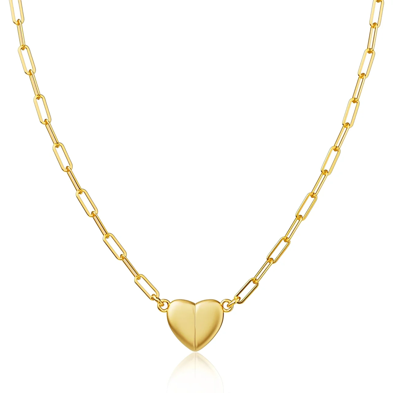 Collier Cœur Magnétique