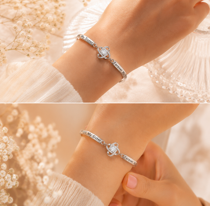 Bracelet Trèfle à Quatre Feuilles