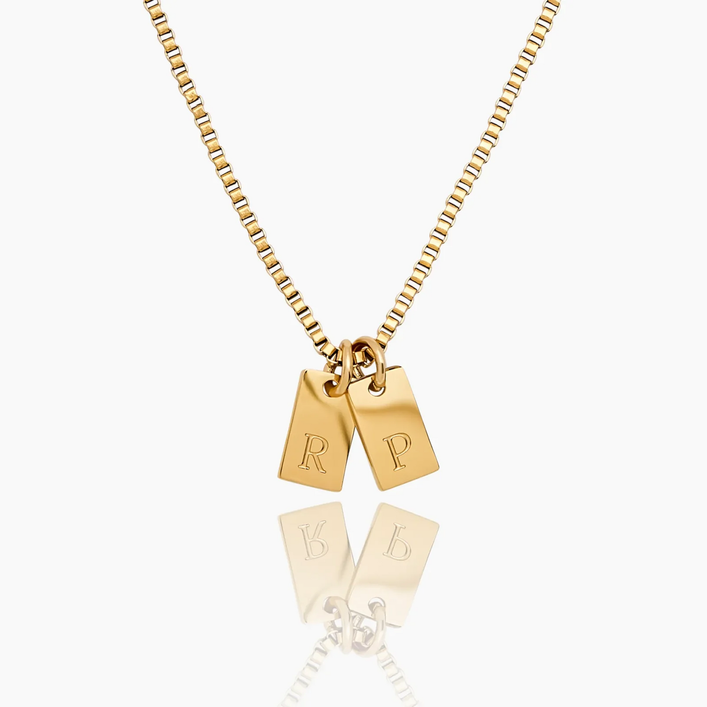 Collier à Initiale avec Pendentif Personnalisé